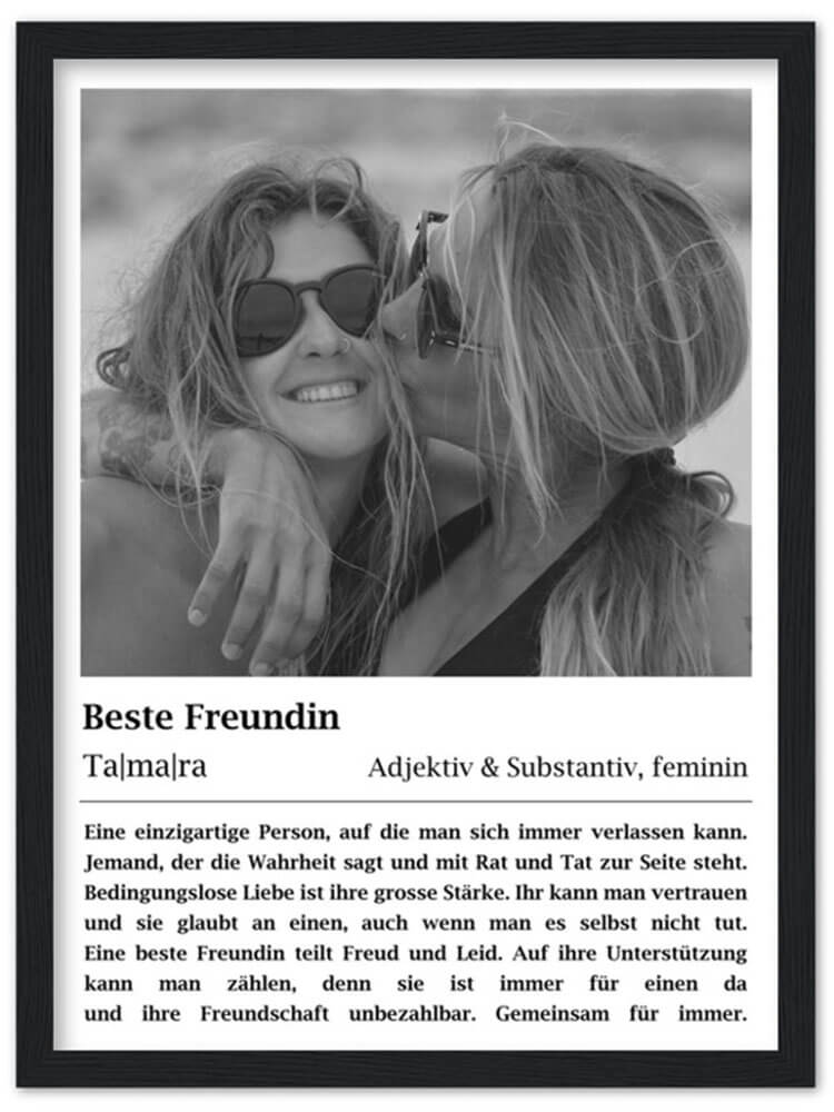 Persopix | Beste Freundin Geschenk