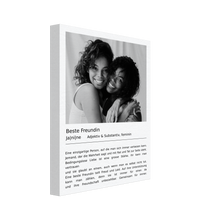 Lade das Bild in den Galerie-Viewer, Beste Freundin Leinwand
