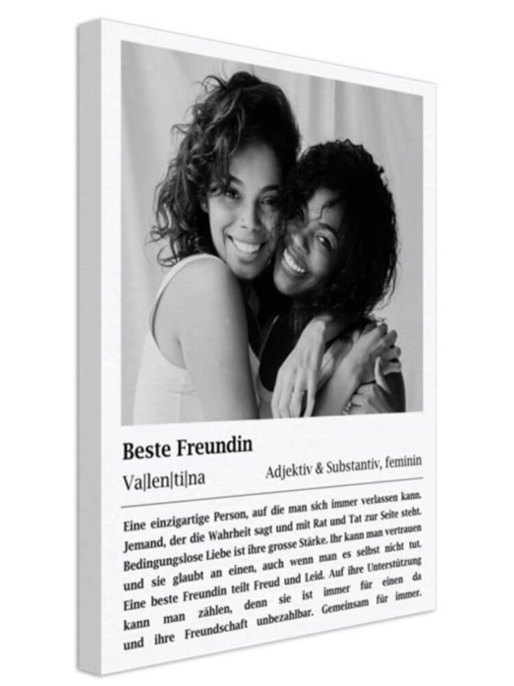 Beste Freundin Geschenk | PersoPix