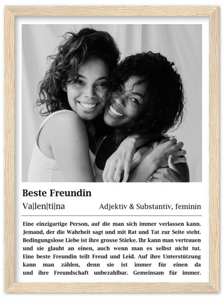 Best Freundin Geschenk | PersoPix