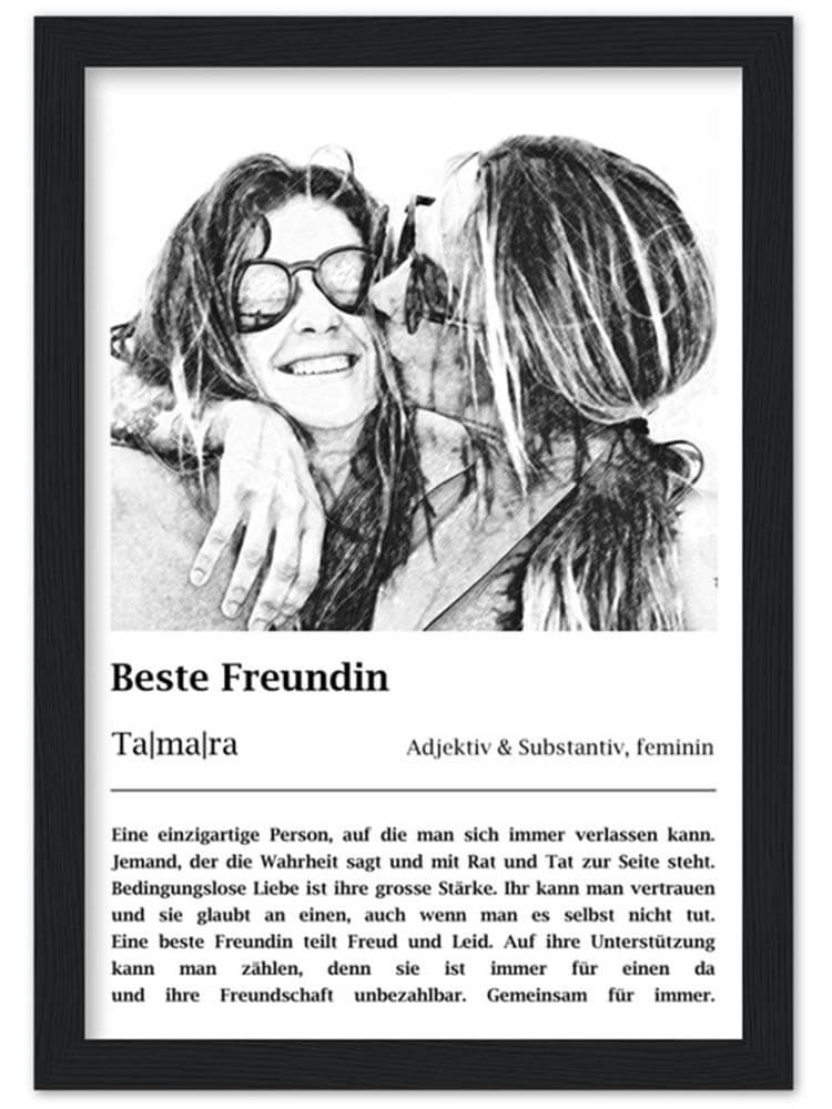 Best Freundin Geschenk | PersoPix