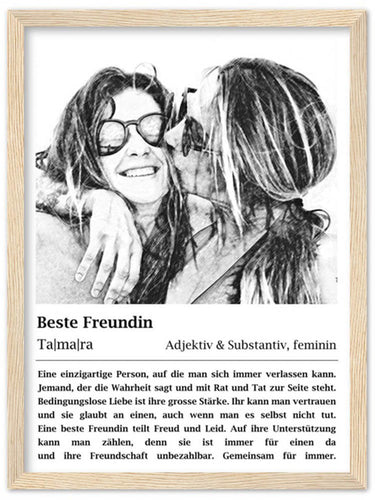 Best Freundin Geschenk | PersoPix